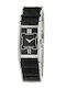 Laura Biagiotti Damen Uhr mit Schwarz Lederarmband