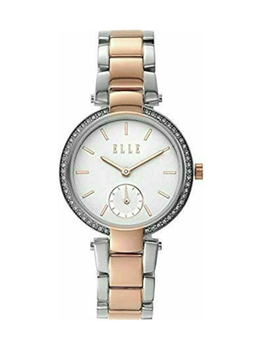 Elle Time & Jewelry Uhr mit Metallarmband ELL25019