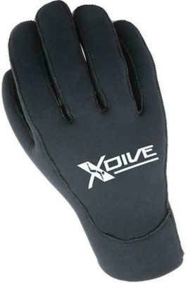XDive Neospan Pro Γάντια Κατάδυσης Μαύρα 3mm