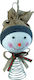 Top Snowman Plastic