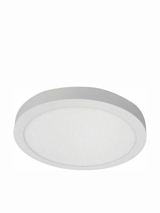 Inlight Rotund În aer liber Panou LED Putere 36W cu Alb Natural Lumini 50x50cm.