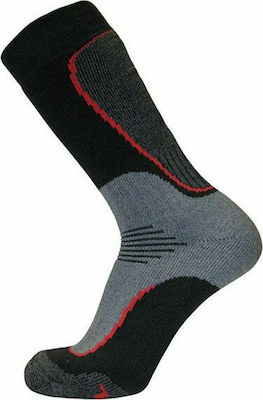 Alpin Heavy Trekking Lang Jagdsocken Wolle Wandern in Schwarz Farbe