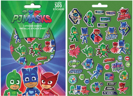 Diakakis Велкро Блок с 300 Велкро PJ Masks 300 Теми