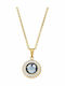 Puppis from Gold Plated Steel with Zircon
