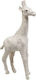 Espiel Dekorative Giraffe aus Stoff 12x5x24cm 1Stück