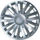 Croatia Cover Car Hubcap Set with VW Emblem 15" 4pcs Silver