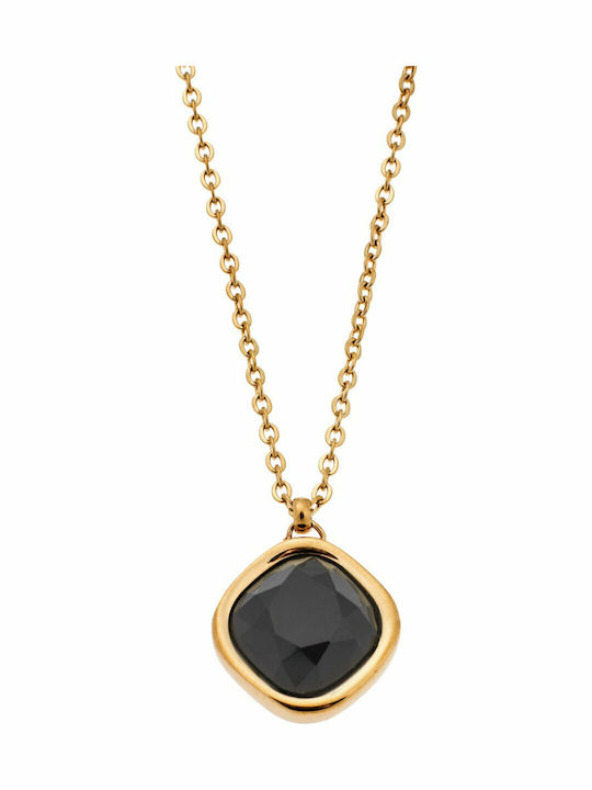 Puppis Charm aus Vergoldet Stahl mit Zirkon