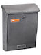 Viometal LTD Limoges 309 Outdoor Mailbox Metallic in Black Color 24x7x32cm 0297