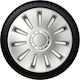Autoline Σετ Τάσια Αυτοκινήτου Argo Silverstone Pro 14" 4τμχ Ασημί