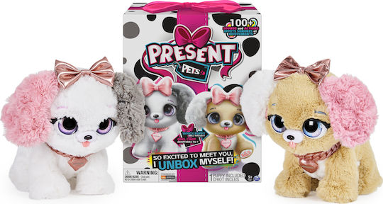 Spin Master Jucărie De Plus Cățeluș Pets Fancy Interactiv Cu Sunet Pentru 5+ Ani (Diverse Modele)