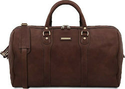 Tuscany Leather Oslo Sack Voyage Dark Brown L52xW30xH25cm