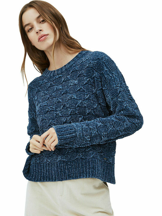 Pepe Jeans Lala Women's Long Sleeve Pullover Blue