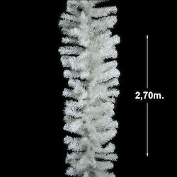 Marhome Christmas Garland White 1pc