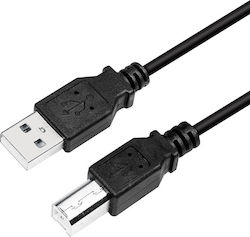 LogiLink CU0009B USB 2.0 USB-A-Stecker zu USB-B-Stecker 5m