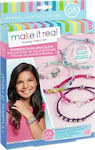 Make It Real Jewelry Rainbow Bling Bracelets for Children 8++ Years