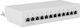 Goobay Patch Panel for Rack 1U with 12 cat6 Ports Gray