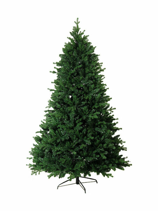 Mondreal Christmas Green Tree with Metallic Base and Built in Branches H180cm