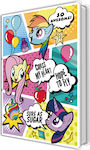 Blue Sky Studios Comic A5 PVC My Little Pony Notebook A5 Ruled Multicolour SLMP143