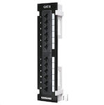 Intellinet Patch Panel für Rack 1U 12 Ports cat6 Schwarz