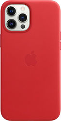 Apple Silicone Case with MagSafe Silicone Back Cover Red (iPhone 12 Pro Max)