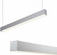 Evivak Commercial Linear LED Ceiling Light 36W Cold White IP20 L120xD5xH7.5cm 101741