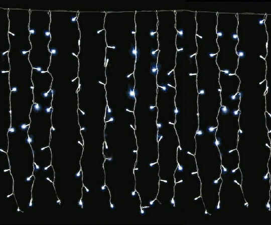 360 Lichterketten LED 2m. x 200cm Kaltes Weiß Typ Vorhang 1Stück