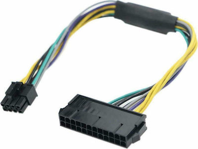 NG Ανταπτορας Μετατροπης Τροφοτικου 24 pin σε 8 pin (Dell)