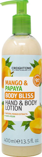 Creightons Ενυδατική Lotion Σώματος για Όλες τις Επιδερμίδες 400ml