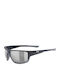 Uvex Sportstyle 230 Men's Sunglasses with Black Plastic Frame and Black Mirror Lens S5320692216