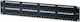 Digitus Patch Panel Unshielded για Rack 2U 19" 48 Θυρών cat6 Μαύρο