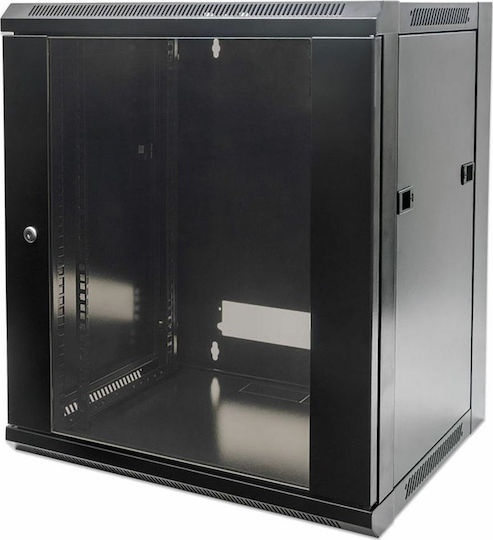 Intellinet Επιτοίχια Καμπίνα Rack 9U 57x60x50cm Μαύρο 711791