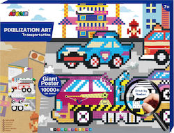 Avenir Kids' Craft Pixelation Art Transportation for Children 5++ Years