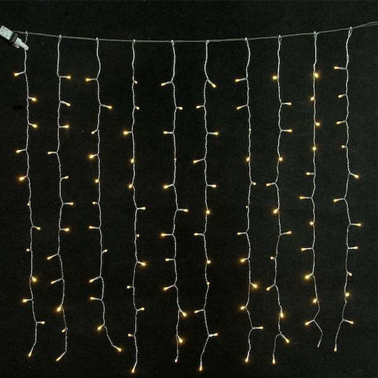 480 Lichterketten LED 3m. x 300cm Warmes Weiß Typ Vorhang 1Stück