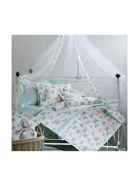 Down Town Home Baby Duvet Cover Set With Pillowcase Multicolour 105x150cm Down Town Home Baby Duvet Cover Set With Pillowcase Multicolour 105x150cm