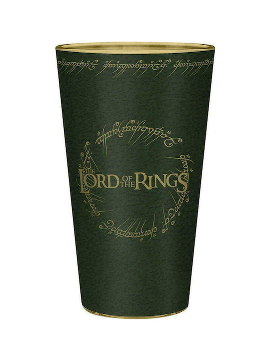 Abysse Lord of the Rings - Prancing Pony Ποτήρι από Γυαλί σε Πράσινο Χρώμα 400ml