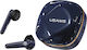 Usams BHUSD02 Earbud Bluetooth Handsfree Ακουστικά με Θήκη Φόρτισης Μπλε