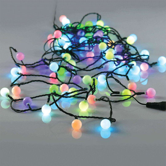 80 Lichter LED 11m. Mehrfarbige in Zeichenfolge 1Stück