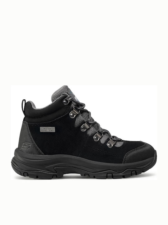 Skechers El Capitan Γυναικεία Ορειβατικά Μποτάκια Μαύρα