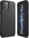 Ringke Onyx Задна корица Силикон Устойчив на удар Черно (iPhone 12 Pro Max - iPhone 12 Про Макс)