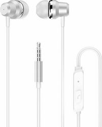 Dudao X10 Pro In Ear Handsfree Слушалки с Щепсел 3.5mm Бели