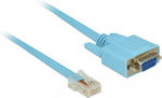 DeLock Cable RJ45 male to RS232 9-pin female 1m (63341) 1pcs