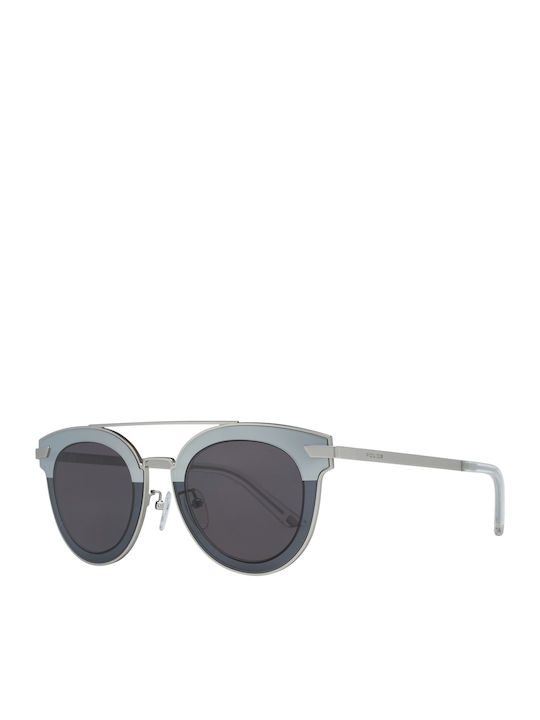 Police Halo 2 Women's Sunglasses with Silver Fr...