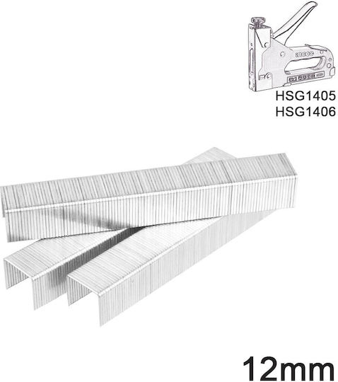 Ingco STS0212 Staples 12x1.2mm 1000pcs