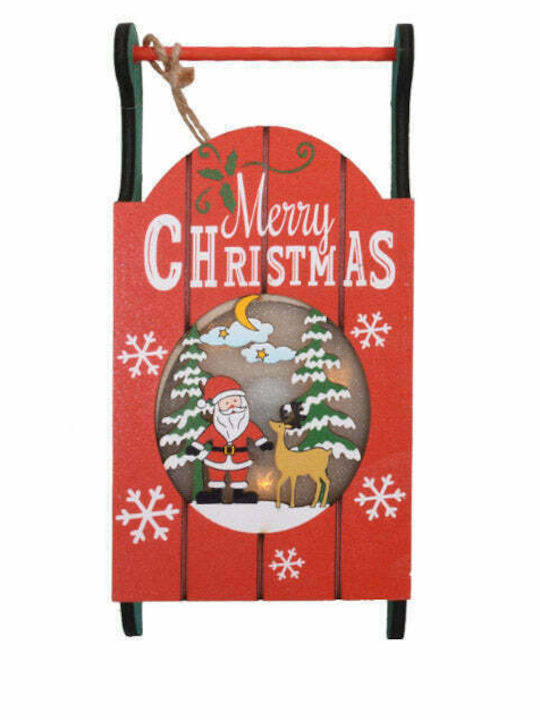 Fylliana Illuminated Christmas Figure Sleigh