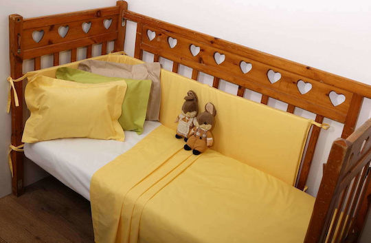 Anna Riska Βρεφική Παπλωματοθήκη Prestige 11 Yellow 120x165εκ. Anna Riska Βρεφική Παπλωματοθήκη Prestige 11 Yellow 120x165εκ.