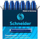 Schneider Replacement Ink for Pen in Blue color 6τμχ 6pcs 6603