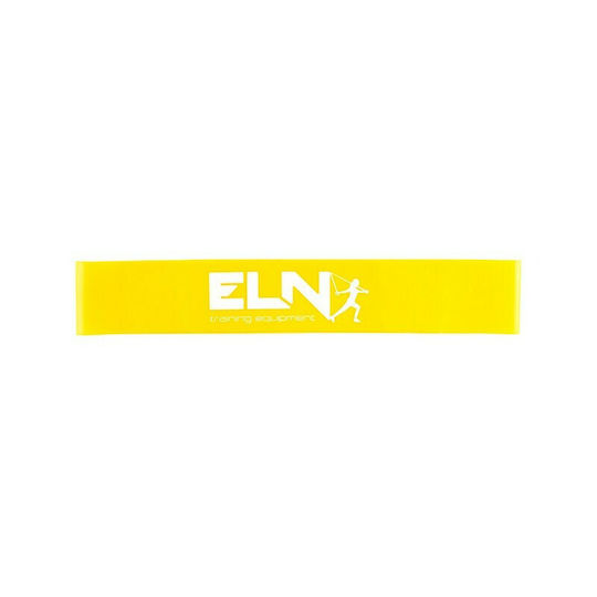 ELN Лента за фитнес Цикъл Труден Жълт 0.6м