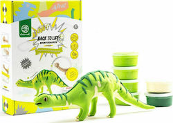 Robotime Joc de construcție din lemn Construction Kit Brontosaurus Back to Life pentru copii de 3++ ani