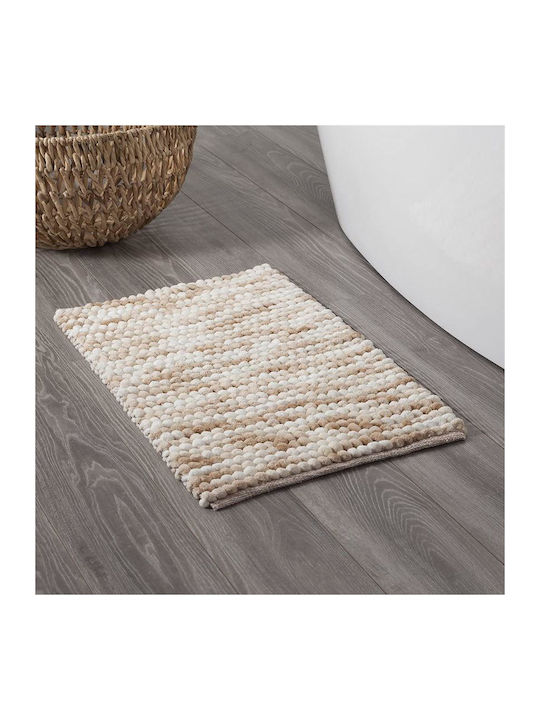 Sealskin Badematte Mikrofaser Rechteckig Vintage 294655465 Sand 50x80cm