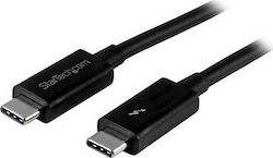 StarTech Thunderbolt 3 Cable Μαύρο 2m (TBLT3MM2M) StarTech Thunderbolt 3 Cable Μαύρο 2m (TBLT3MM2M)